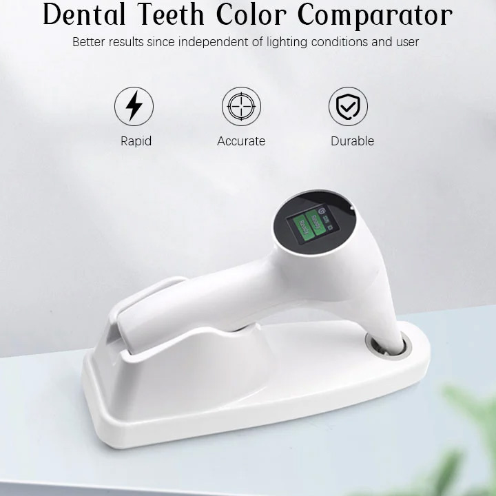 Dental Digital Shade Guide LED Tooth Color Comparator Set JG-7